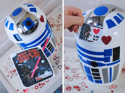 R2-D2 Valentine's Day Mailbox