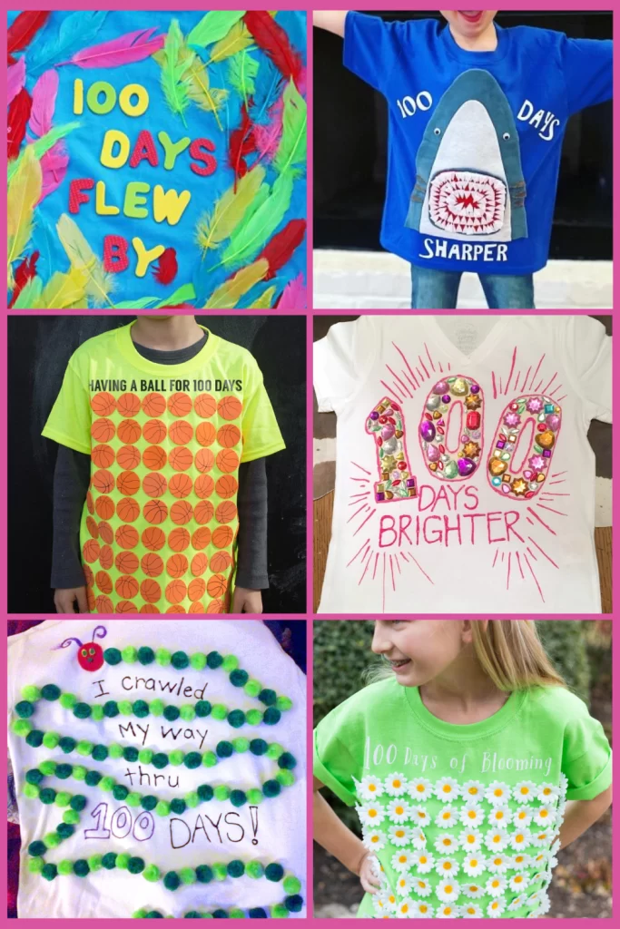 100th Day of School t-shirts